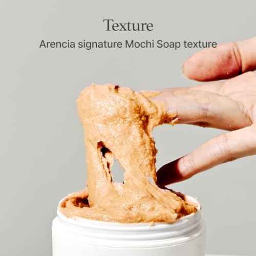 ARENCIA Calendula Rice Mochi Fresh Cleanser - Moisturizing & Deep-Cleansing (1.76oz)
