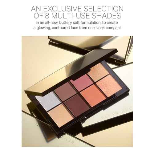 Kevyn Aucoin Sculpt and Define Contour Book: All-in-one makeup artist palette compact. Defines facial features. Eyes, cheekbone, nose & jawline. Highlighters to glow. All skin tones & shapes.