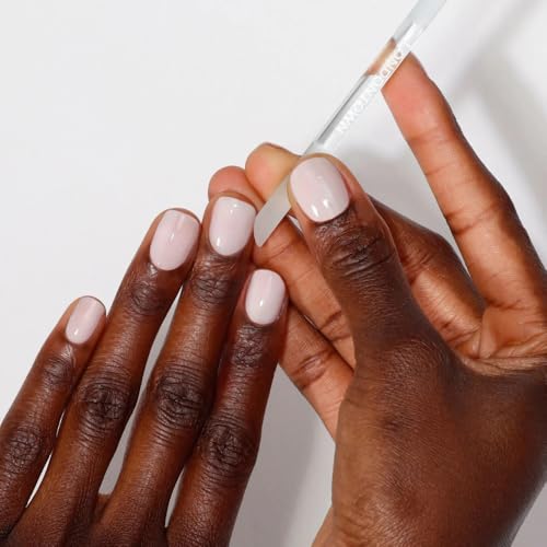 LONDONTOWN Double-Sided Glass Cuticle Pusher - Dual-Ended Under Nail Cleaner and Cuticle Remover Care Tool for Hands & Feet for Manicure Pedicures