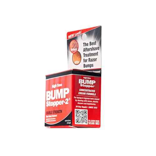 Bump Stopper 2 Double Strength Razor Bump Treatment | Formulated to Relieve Razor Burn | Eliminates Ingrown Hairs | Aftershave for Men - 0.5 OZ (9 Pack)