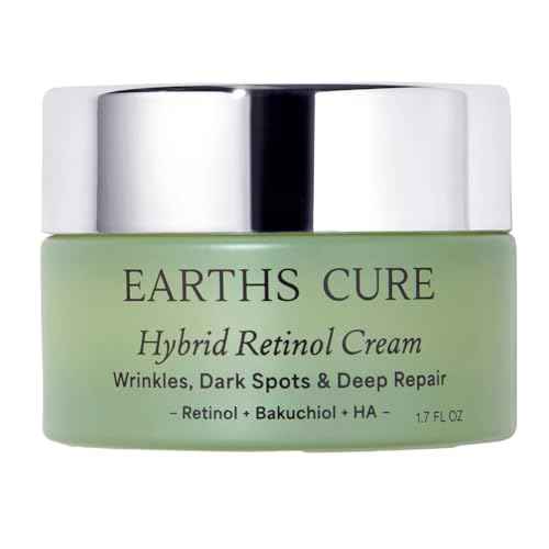 Hybrid Retinol Cream, Retinol & Hyaluronic Acid - Anti-Aging Face Moisturizer, Firming - Made in USA, Night Cream for Face - 1.7 fl.oz.