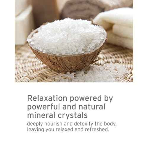 Kerstin Florian Mineral Wellness Soak with Magnesium | Concentrated Bath and Shower Salts to Sooth & Relieve Tired Muscles | Natural Minerals Detoxify The Body & Soften Skin (16 fl oz)
