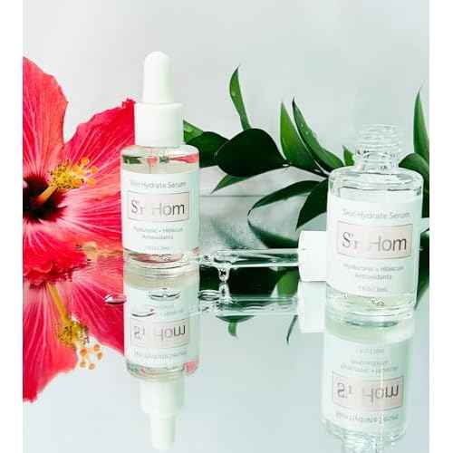 Skin Hydrate Serum, Hyaluronic and Hibiscus + Antioxidants