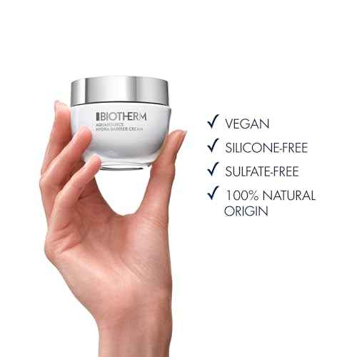 Biotherm Aquasource Hydra Barrier Cream, Lightweight And Fast-Absorbing Face Moisturizer for a Stronger Skin Barrier, with Biotech Plankton, Bio-Ceramides and Hyaluronic Acid