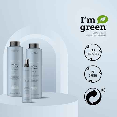 LAKM? Teknia Body Maker Shampoo, Volume Shampoo for Fine Hair, Hair Volumizing Products