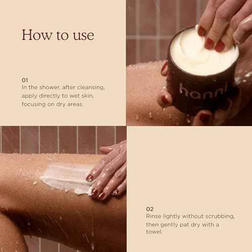 HANNI Splash Salve Body Mask, In-Shower Moisturizer with Coconut, Jojoba, Shea Butter & Glycerin, Deep Conditioning for All Skin Types, 250 mL / 8.8 oz (Pack of 2)