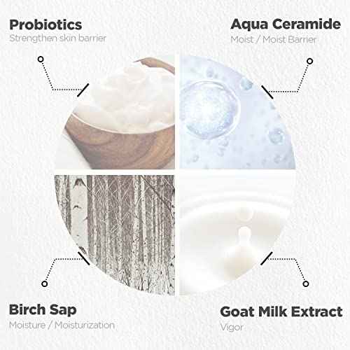 All in One Essence - Moisturizing Face Gel Lotion for All Skin Types - Probiotics & Hyaluronic Acid - Fresh and Soft Formula - Skin Irritation Free, 3.71 fl.oz.