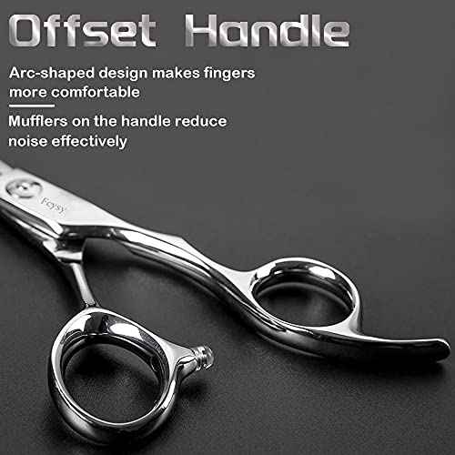 Safety Round Tip Hair Scissors for Kids, Fcysy 6 In Hair Cutting Shears for Children, Stainless Steel Barber Haircut Scissors for Toddlers, Boys & Girls ? Safe Hair Trimming at Home