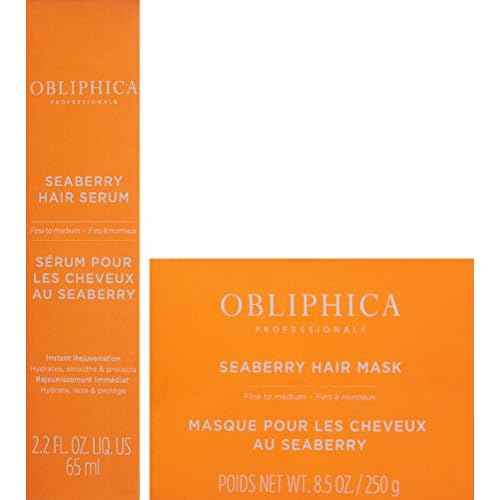 Obliphica Expect Perfection Volume & Body Seaberry Collection Set - Elevate Your Haircare Experience with Luxurious Volumizing and Bodifying Formulas for Beautifully Enhanced Hair