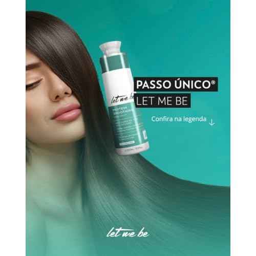 Let Me Be Hair Keratin Treatment: Brazilian Protein Smoothing, Moisturizing, Frizz-Free, & Intensive Shine in a Single Step. Effective 500ml/16.91oz for Straight, Lustrous Hair