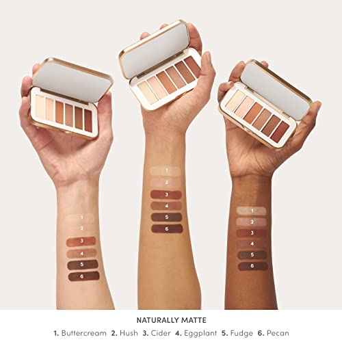 jane iredale PurePressed Eye Shadow Triple | Highly Pigmented Mineral Based Eye Shadow | Long Lasting & Crease Resistant Formula | Safe for Sensitive Eyes