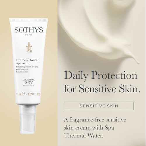 SOTHYS Soothing Velvet Cream | Gentle Hydrating Face Moisturizer for Sensitive Skin | Soothing Daily Skincare