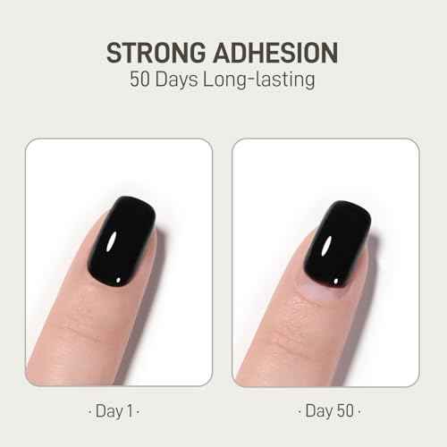 GAOY Gel Base Coat for Gel Nail Polish, 16ml Ultra Adhesive No Wipe Clear Foundation for Long Lasting UV Light Cure Nail Art DIY at Home