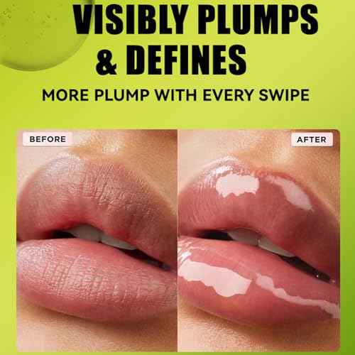 VolksRose 8pcs Lip Gloss Oil Set, Flavored Hydrating Lip Glow Oil, Lipgloss Lipoil Set for Women Girls Teens, Tinted Plumping Lip Gloss Packs, Fat Lip Oil Lip Balm for Dry Lips Nourishing