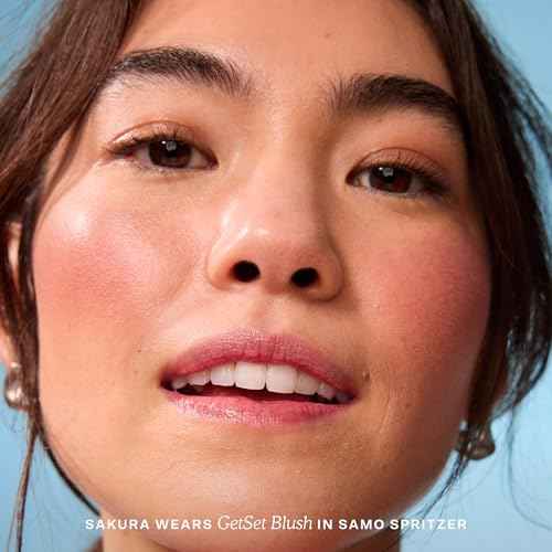 GetSet¢â Matte Powder Blush - Samo Spritzer, Setting + Blurring Rosy Mauve Blush