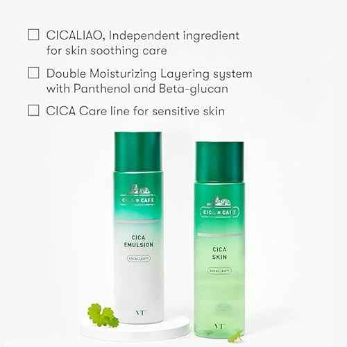 VT COSMETICS Cica Emulsion 200ml, Moisturizing, Calming, Balancing, Soothing, Hydrating, korean skin care