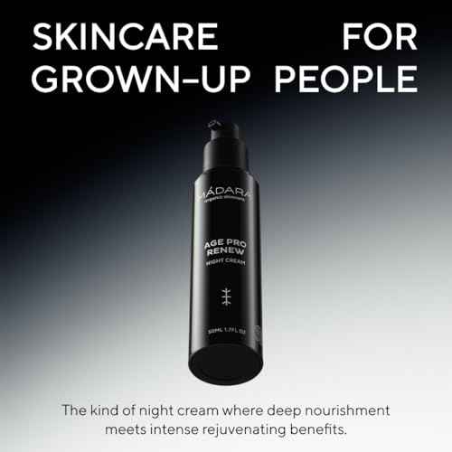 M?DARA AGE?PRO Renew Night Cream 50?ml ? Intensive Overnight Anti?Ageing Moisturiser with Hyaluronic Acid & Botanical Actives to Revitalise, Smooth and Restore Mature, Tired Skin