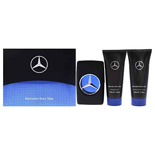 Mercedes Benz Man - Elegant Fragrance Set With Sensual, Floral, Woody Notes - Mesmerize The Senses With Original Luxury Men¡¯s Fragrance Gift Set - Endless Day Through Night Scent Payoff - 3 Pc