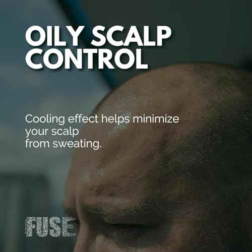Fuse Sport Scalp Aftercare - Minimizes Oily Scalp - For Shaved scalps or Scalp Micropigmentation - Made in the USA-4oz (Pack of 2, Blue)