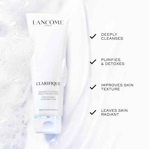 Lanc?me Clarifique Pore Refining Cleanser - With Salicylic Acid for Uneven Skin Tone, Pores, Dullness - 4.2 Fl Oz