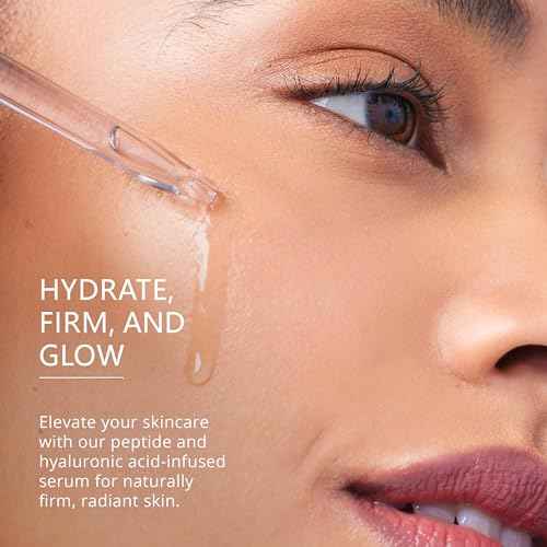 Asterwood Matrixyl 3000 + Argireline Serum for Face - Multi Peptide Serum with Hyaluronic Acid - Anti-Aging, Wrinkle Reducing, Collagen Boosting - Fragrance-Free - 8 Fl Oz