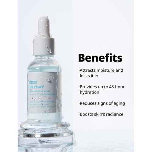 FRANKLY Hydration Power Duo: Heyday Serum & Closer Serum | Christmas Gifts | Pore Minimizing & Hydration | Peptides, Panthenol & Hyaluronic Acid | Radiant, Dewy Skin, Anti-Aging| Korean Skincare Set