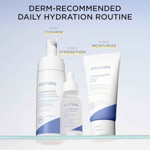 AESTURA ATOBARRIER365 Cream with Ceramides, Korean Face Moisturizer for Barrier Repair | 120H lasting Hydration, Ceramide Capsules, Dry & Sensitive Skin, Non-comedogenic, 80 mL / 2.70 fl.oz.