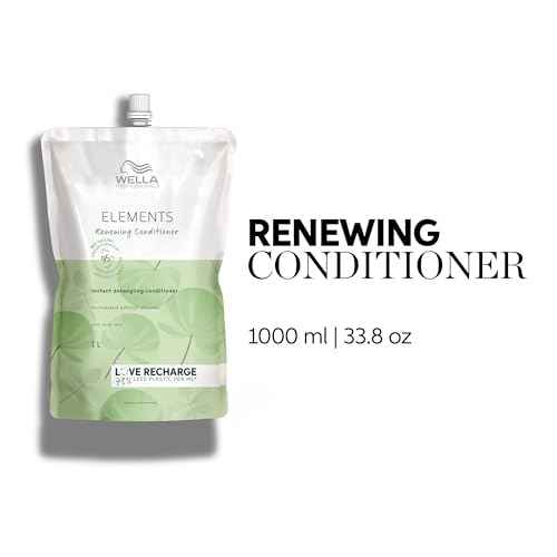 Wella Professionals Elements Gentle Renewing Conditioner| Gentle, Silicone-Free | Instant Detangling Conditioner| For All Hair Types