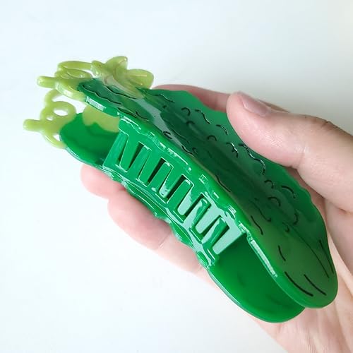 Green Cucumber Claw Clip,Acetate Hair Clip,Small Hair Clips for Women