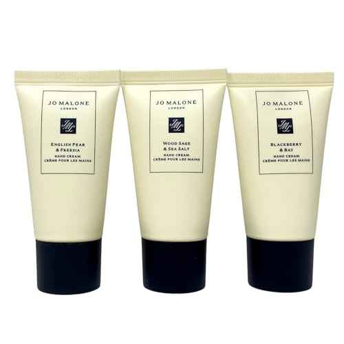 Jo Malone London Hand Cream Mini Trio - English Pear & Freesia - Blackberry & Bay - Wood Sage & Sea Salt - Travel Size