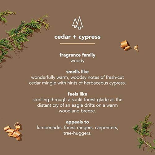 Method Mens Aluminum-Free Deodorant, Cedar & Cypress, 2.65 Ounce (Pack of 6)