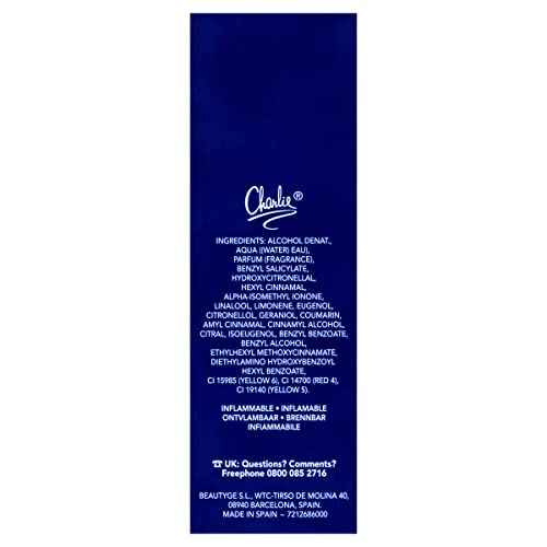 REVLON Charlie Blue by for Women, Eau De Toilette Spray, 3.4 Ounce