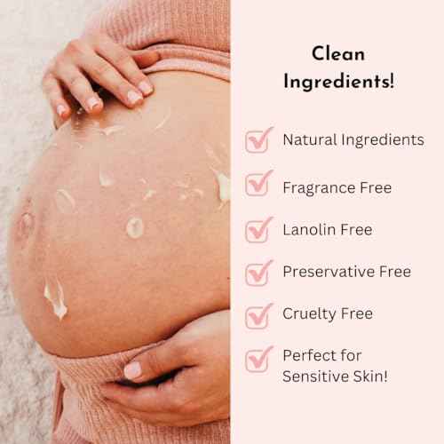 Irene Organics Belly Bundle ? 5 Piece Pregnancy Skincare Gift Set with Organic Belly Butter & Natural Body Oil for Stretch Marks (5 piece set)