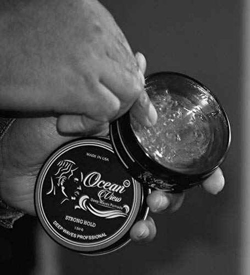 OCEAN VIEW DEEP WAVES POMADE 360 Wave Brush + 360 Wave Grease