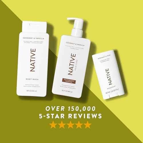 Native Deodorant Contains Naturally Derived Ingredients, 72 Hour Odor Control | Seasonal Scents for Women and Men, Aluminum Free with Baking Soda, Coconut Oil & Shea Butter | Bergamot & Pine