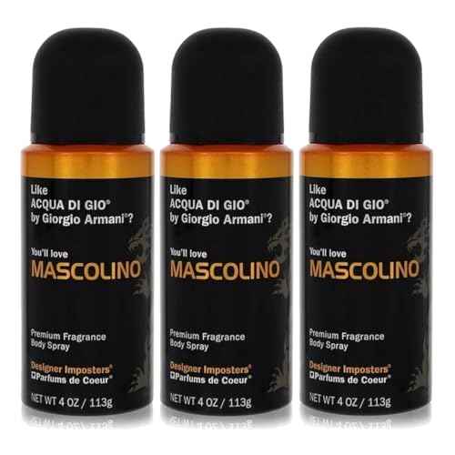 Parfums De Coeur Bod Man Mascolino Fragrance Body Spray for Men 4 oz (3)