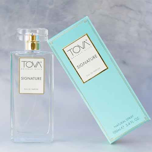 Tova Signature Eau de Parfum ? Classic Bergamot Jasmine Lavender Perfume for Women ? Timeless Scent ? USA-Made & Cruelty-Free ? 3.4 fl oz