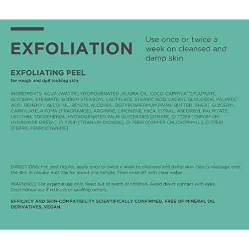 ANNEMARIE B?RLIND ? Exfoliating Peel ? Facial Exfoliant With Natural Jojoba Wax Pearls (No Microplastics) And Organic Shea Butter For Clear And Nourished Skin ? 1.69 Oz
