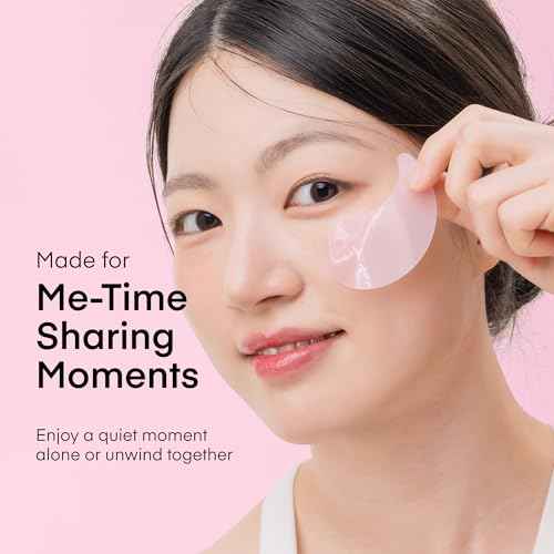 TEREZ & HONOR Peptide Collagen Hydrogel Eye Patches - 6 Pairs Korean Under Eye Masks for Puffy Eyes, Dark Circles, Wrinkles & Undereye Bags - Firming, Hydrating, Travel & Gift Ready Skincare Eye Pads