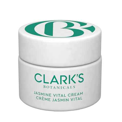 Clark's Botanicals Jasmine Vital Healing ¡°Notox¡±, Anti-Wrinkle Instant Hydration Face Gel Cream for Immediate Lifting & Revitalizing with Niacinamide, Algae, Calendula & Calming Jasmine