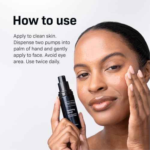 Revision Skincare Hydrating Serum, Moisturizing Anti Aging Serum, Oil Free Formula with Two Forms of Hyaluronic Acid