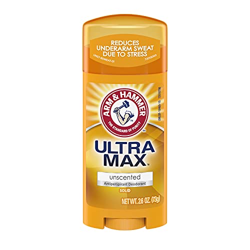 ARM & HAMMER ULTRAMAX Anti-Perspirant Deodorant Solid Unscented 2.60 oz (Pack of 9)