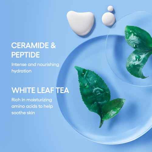 LANEIGE Cream Skin Toner & Moisturizer: Lightweight Refillable Korean Milky Toner with Ceramide & Peptide for Hydration, Firming, & Barrier Support