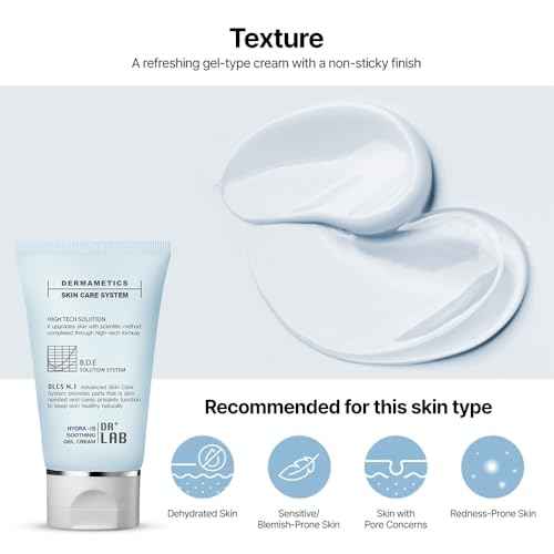 Hydra-15 Soothing Gel Cream 2.03 fl oz /60ml Moisturizing Deep Hydrating Elasticity for Dry and Sensitive Skin with Hyaluronic Acid Korean Skincare