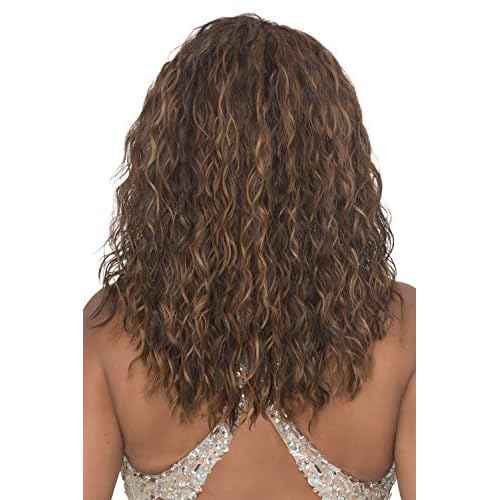 Vivica A. Fox ORLANDO-V Lace Front Wig, New Futura Synthetic Fiber in Color 1