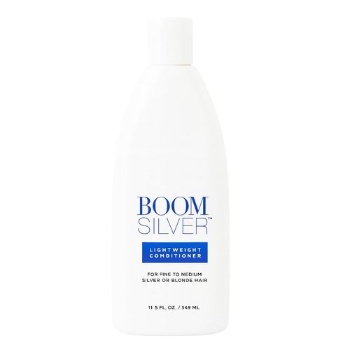 BOOM Silver Conditioner by Cindy Joseph – Purple Toning Conditioner for Gray & Silver Hair – Softens, Detangles & Boosts Shine Without Dulling – Safe for Daily Use (11.5 oz)