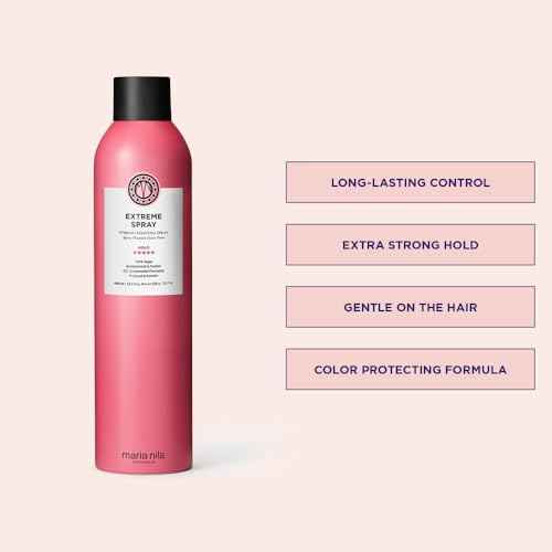 Maria Nila Extreme Spray, Hold 5/5, Antioxidant Preserves Hair Color, 100% Vegan & Sulfate/Paraben free