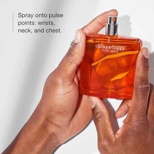 Clinique Happy For Men Eau de Toilette Cologne Spray | Notes of Kaffir Lime + Mandarin | Cologne for Men