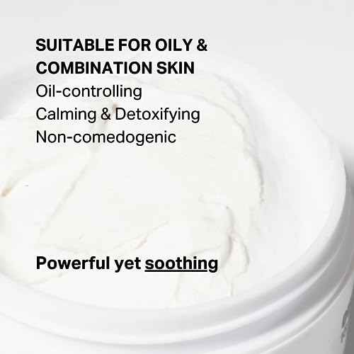 Y¡¯OUR Purifying Detox Face Mask: Blackhead, Whitehead & Pore Remover; Anti-Acne & Pimple Care; Cleansing & Exfoliating for Hydrating & Glowing Skin; With Salicylic Acid & Bentonite Clay. Made in USA