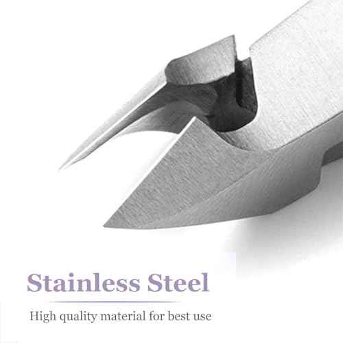 IVON Non-Slip Cuticle Trimmer, Professional Stainless Steel Cuticle Cutter